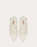 ROCKSTUD ANKLE STRAP PUMP WITH TONAL STUDS 100 MM - Image 4